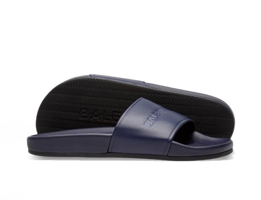 Sneakerek és cipők Balenciaga Pool Slides Blue Sötétkék | 506347WAL004166