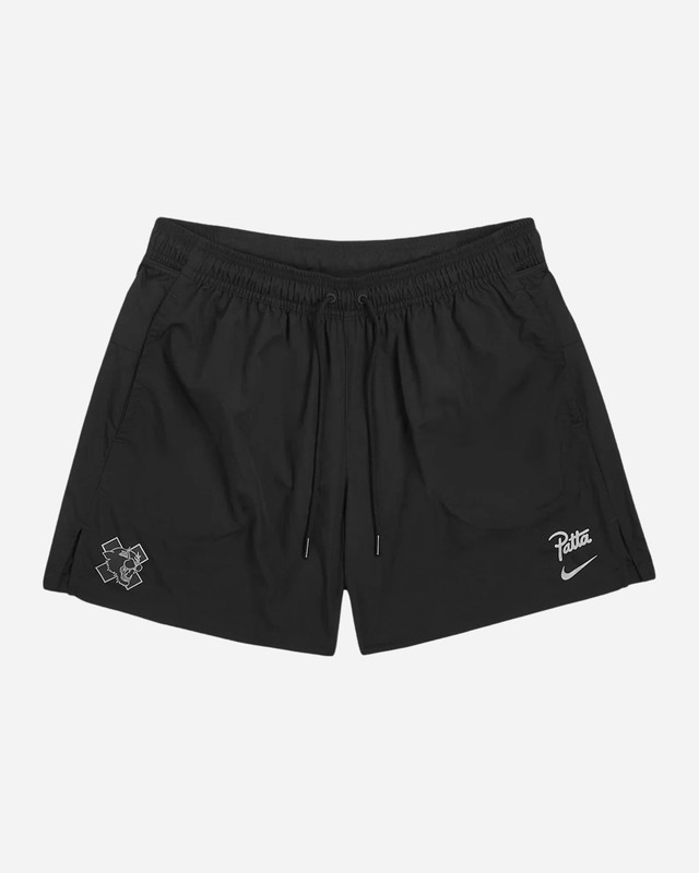 Rövidnadrág Nike Patta Running Team Shorts Black Fekete | FJ3063-010