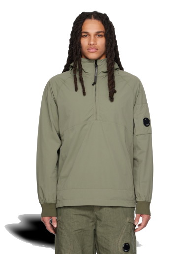 Sweatshirt C.P. Company Garment-Dyed Hoodie Zöld | 14CMSS180A-005669G