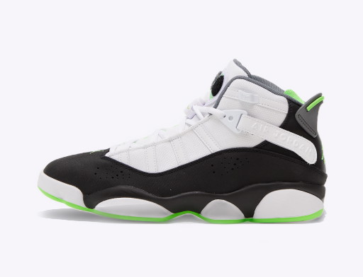 Sneakerek és cipők Jordan Jordan 6 Rings white/green strike-black Fekete | 322992-130