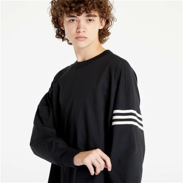 Sweatshirt adidas Originals Neuclassics Long Sleeve Shirt Fekete | HR8697, 2