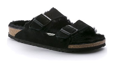 Sneakerek és cipők Birkenstock Arizona Shearling Black Narrow Fit Fekete | 752663, 6