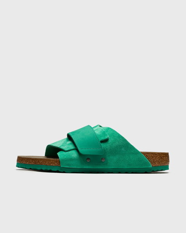 Sneakerek és cipők Birkenstock Kyoto VL Soft Suede & Nubuck Bold Zöld | 1022370, 0