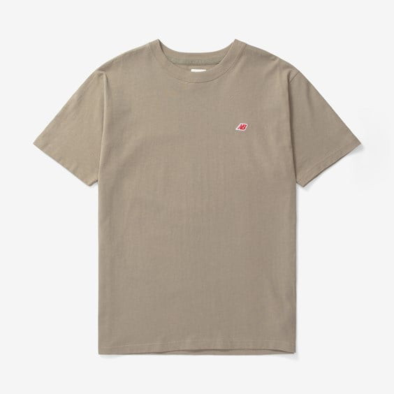 Póló New Balance Made In Usa Core T-shirt Bézs | MT21543TCO, 0