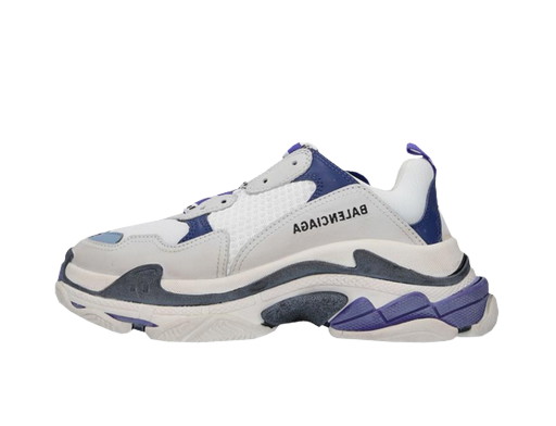 Sneakerek és cipők Balenciaga Triple S White Purple W Fehér | 541641 W09OF 9095