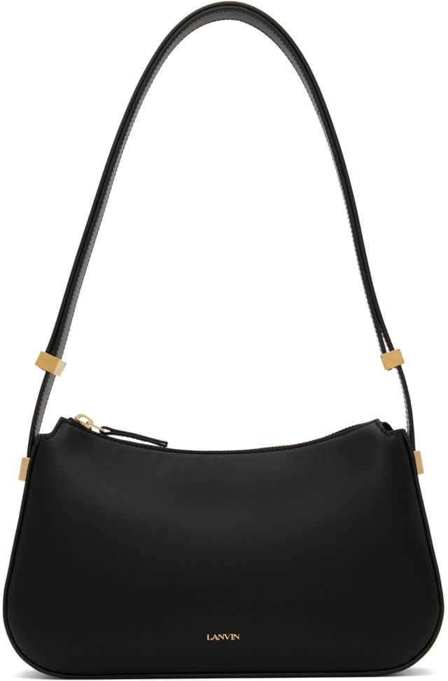 Válltáskák LANVIN Concerto Baguette Bag Fekete | LW-BGSR00-TOPS-P24