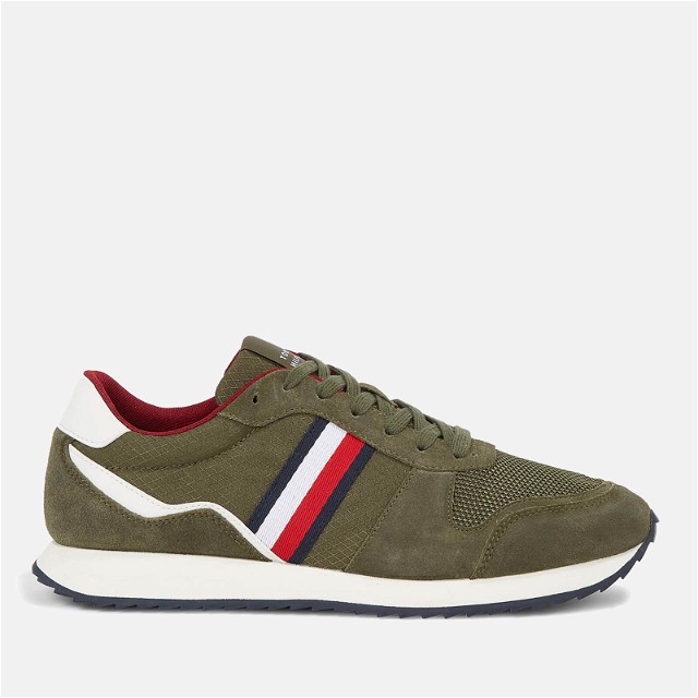 Men's Evo Mix Suede and Ripstop Trainers - UK 7