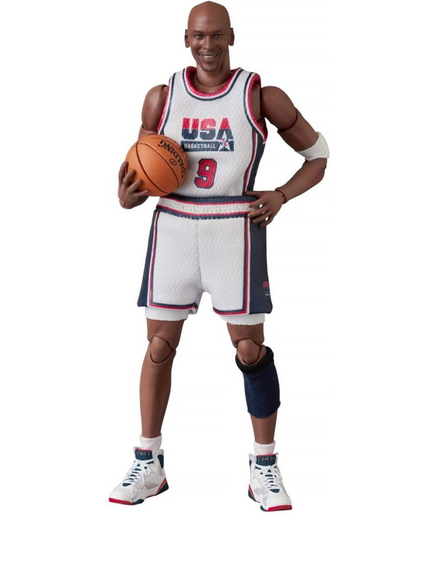 Gyűjthető Medicom Toy MAFEX Michael Jordan 1992 action figure - White Barna | 453095647132722131721