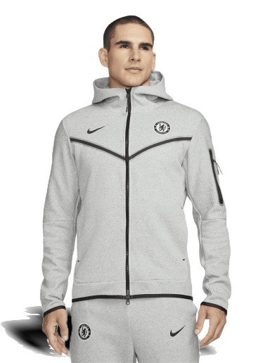 Sweatshirt Nike Chelsea FC Tech Fleece Windrunner Szürke | FN8046-034