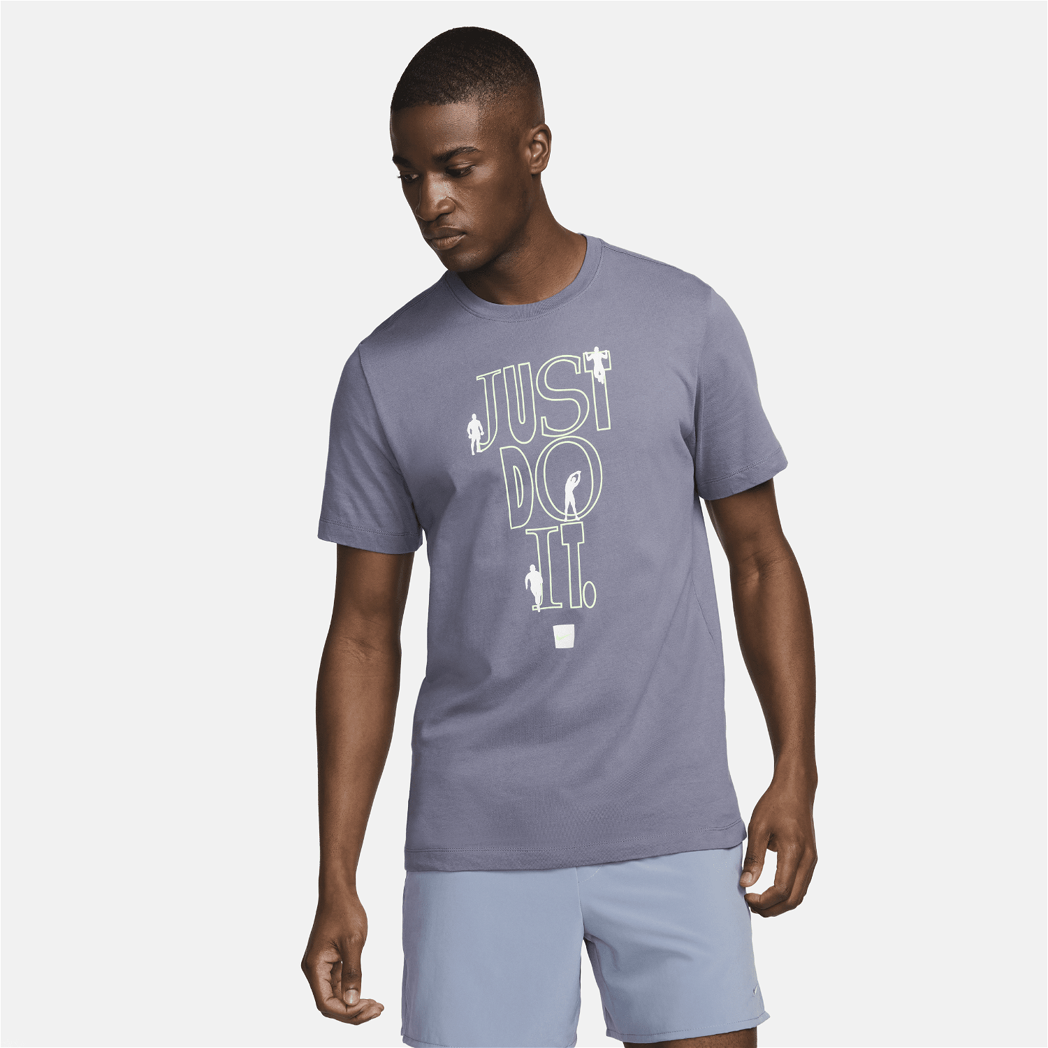 Póló Nike Fitness Tee Kék | FQ3899-003, 0