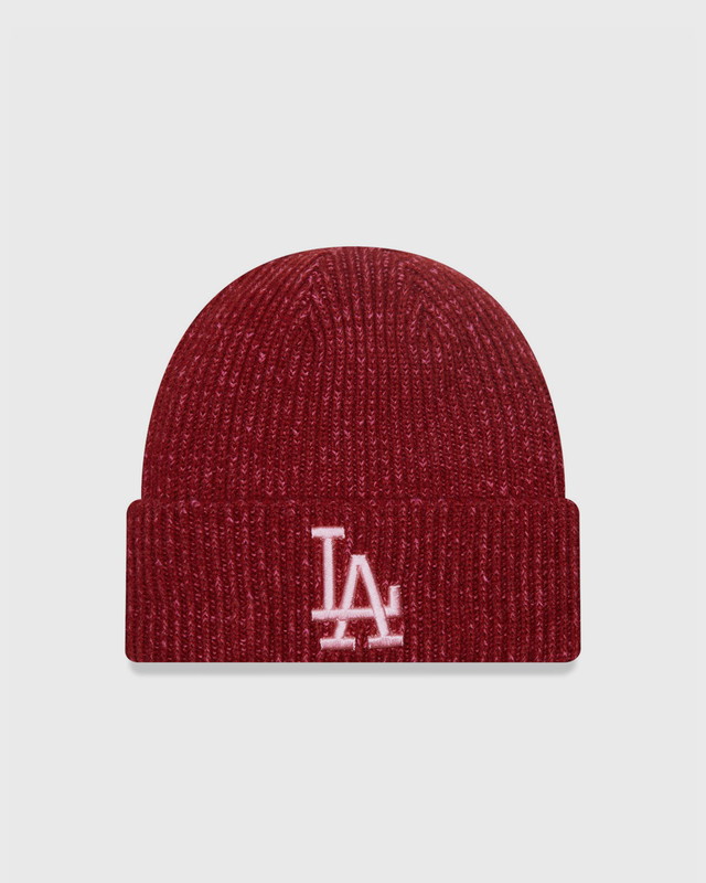 Beanie sapkák New Era MARL WIDE CUFF BEANIE LOS ANGELES DODGERS 
Piros | 60427217