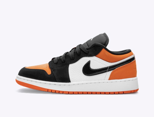 Korlátozott példányszámban Jordan Air Jordan 1 Low GS "Shattered Backboard" Fekete | 553560-128