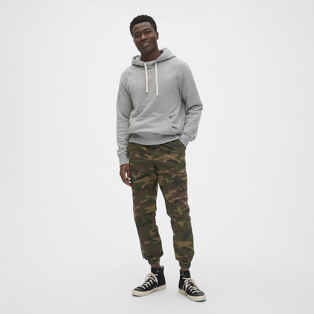 Jogger Pants Green Camo