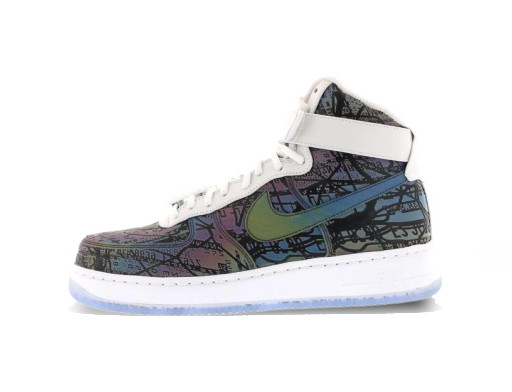 Sneakerek és cipők Nike Air Force 1 High Quai 54 Szürke | 812981-900