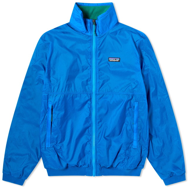 Széldzsekik Patagonia Reversible Shelled Microdini Jacket Kék | 26215-ENLB