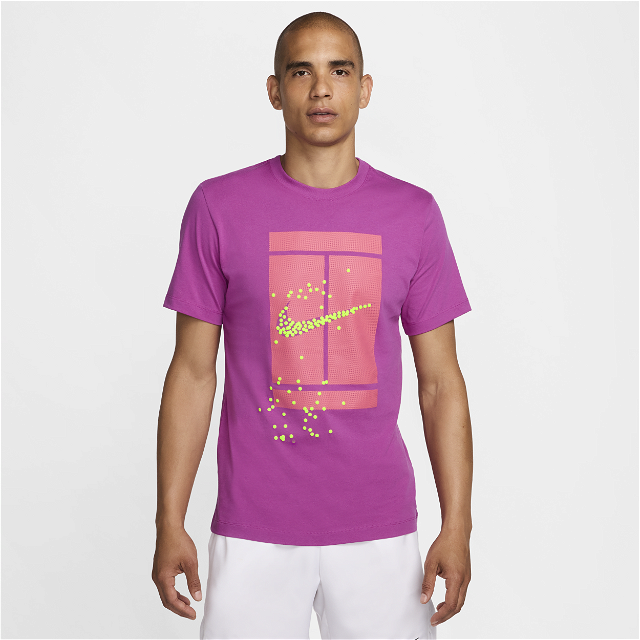 Póló Nike Court Tee Orgona | FZ8107-518