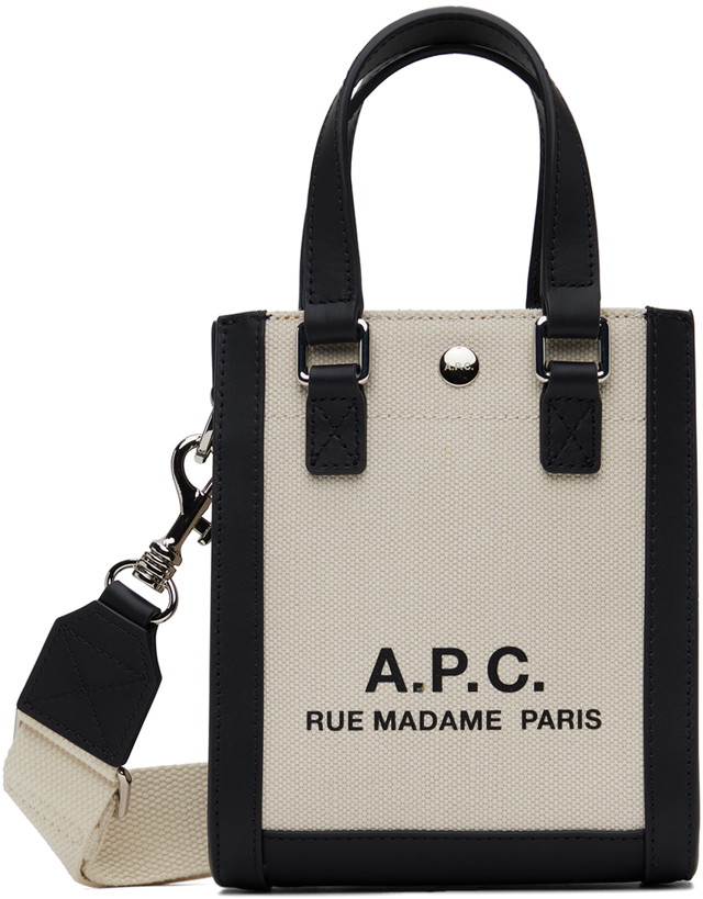 Vászontáskák A.P.C. Camille 2.0 Mini Tote Bag Bézs | COEYO-M61825