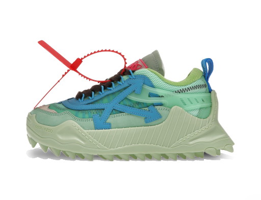Sneakerek és cipők Off-White Odsy-1000 "Light Green Blue" W Zöld | OWIA180E20FAB0015045