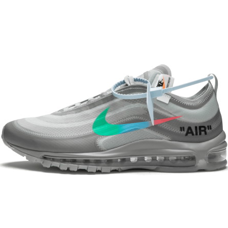 Sneakerek és cipők Nike Off White x Air Max 97 "Menta" Szürke | AJ4585-101-36.5