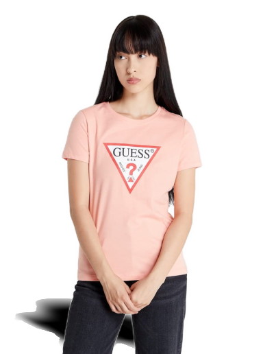 Póló GUESS Triangle Logo Tee Rózsaszín | W1YI1BI3Z11-G6L2