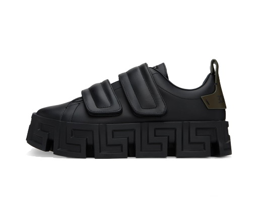 Sneakerek és cipők Versace Greca Portico Strap Sneakers Fekete | 1009741_1A02500