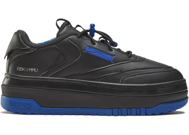 Sneakerek és cipők Reebok Club C Extra Vegan Milk Makeup Black Vector Blue Fekete | 100072092