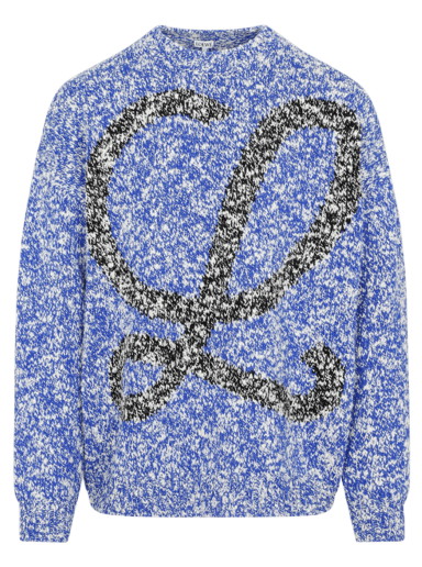 Pulóver Loewe Crewneck Sweater Kék | H526Y14KCE 5102