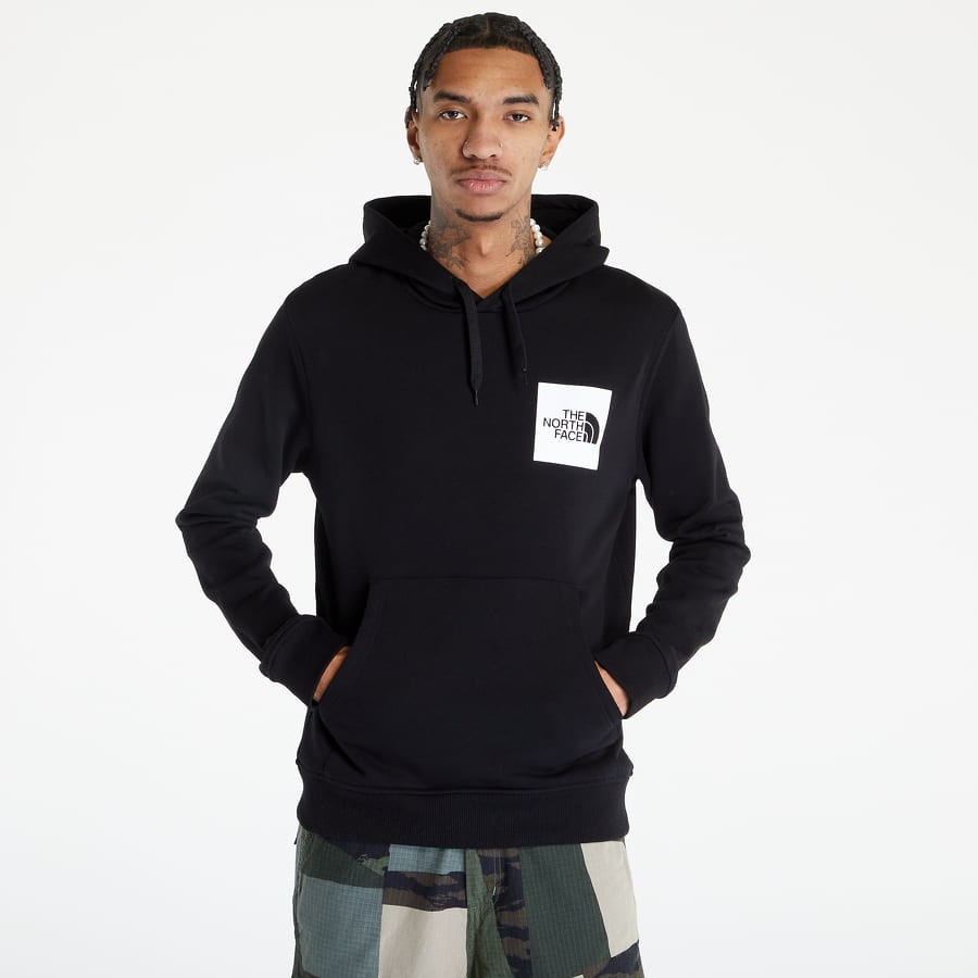 Sweatshirt The North Face Fine Popover Hoody Fekete | NF0A5ICXJK3, 0