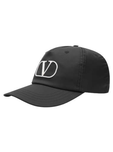 Kupakok Valentino V Logo Cap Black/Ivory Fekete | 3Y2HDA10XNQ-0NA