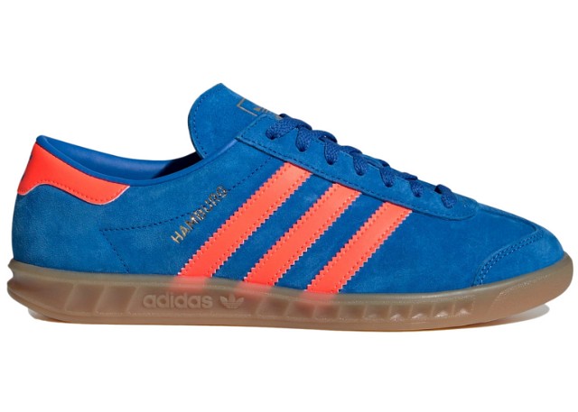Sneakerek és cipők adidas Originals Hamburg Blue Bird Solar Orange W Kék | IH5471