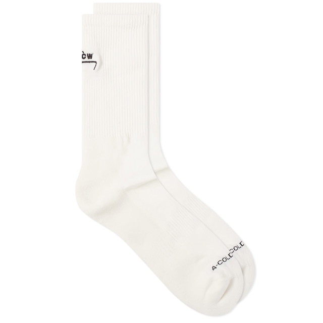 Zoknik és harisnyanadrágok A-COLD-WALL* Bracket Socks Fehér | ACWMSK037-BNE