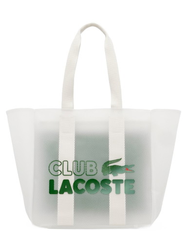 Vászontáskák Lacoste Logo Tote Bag Fehér | NU4150PB