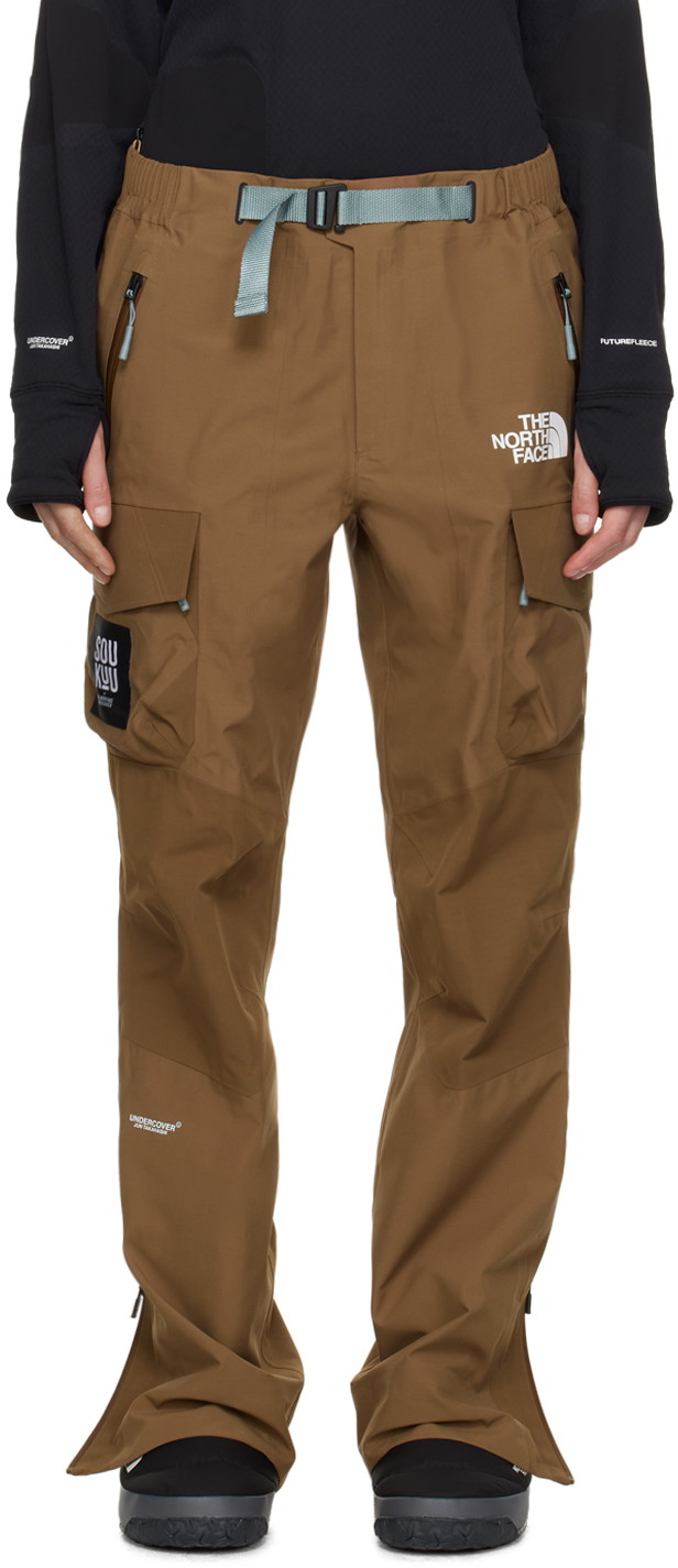 Oldalzsebes nadrágok UNDERCOVER The North Face x Geodesic Shell Trousers Barna | NF0A84S6D0T1