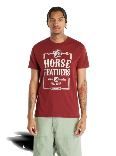 Póló Horsefeathers Jack T-Shirt 
Piros | SM1329C