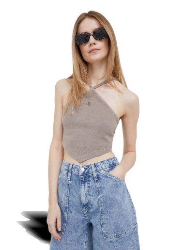 Póló CALVIN KLEIN Cotton Top Szürke | J20J220785.PPYX