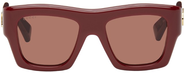 Napszemüveg Gucci Burgundy Square Sunglasses Burgundia | GG1772S