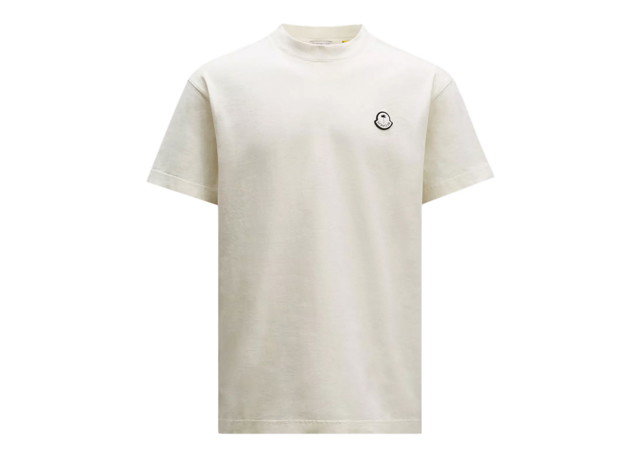 Póló Moncler x Palm Angels Logo T-Shirt Fehér | H209L8C00004M2511034