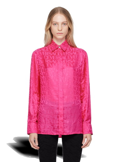 Ing Versace Allover Shirt Rózsaszín | 1011539_1A08446