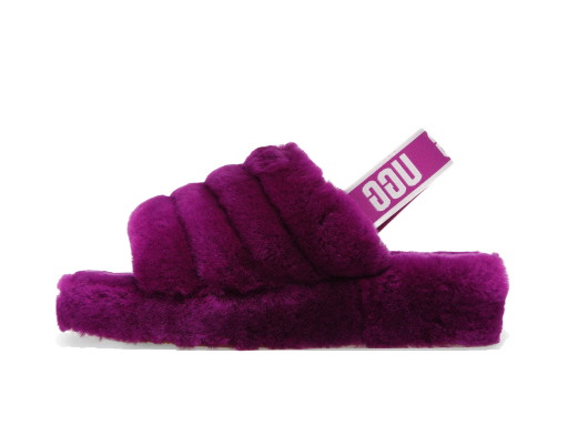 Sneakerek és cipők UGG Fluff Yeah Slide Berrylicious Rózsaszín | 1095119-BYLC