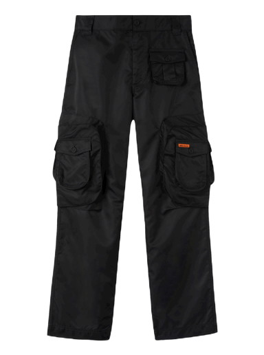 Oldalzsebes nadrágok HERON PRESTON Ex-Ray Nylon Cargo Pants Fekete | HMCF011F22FAB0011000