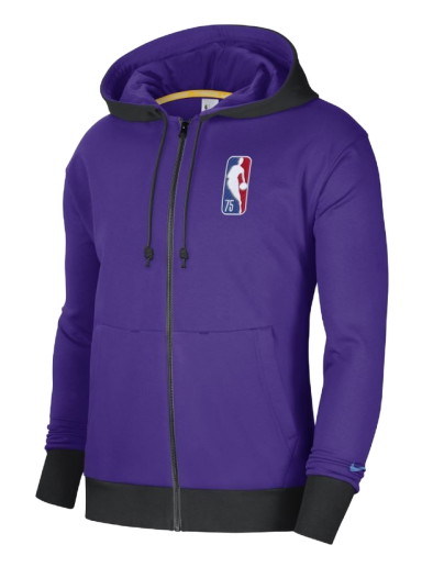 Sweatshirt Nike Los Angeles Lakers Courtside Men's NBA Full-Zip Fleece Hoodie Orgona | DB2189-504