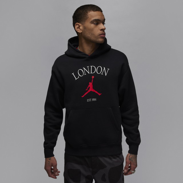 Sweatshirt Nike London Hoodie Fekete | HF1522-010