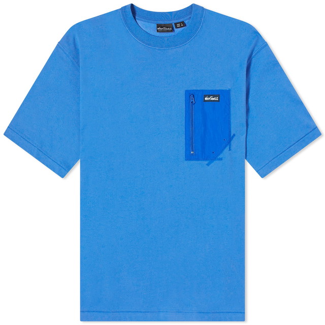 Póló Wild things Camp Pocket T-Shirt Kék | WT241-24-BLU