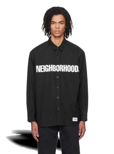 Ing Neighborhood Printed Shirt Fekete | 232SPNH-SHM04
