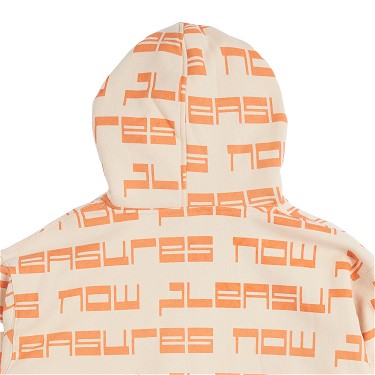 Sweatshirt Pleasures Tier Hoodie Ivory 
Narancssárga | P23SP022-IVORY, 3