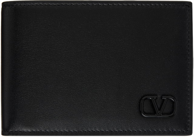 Pénztárca Valentino Garavani Hardware Wallet Fekete | 4Y2P0T56ZQU