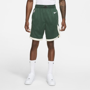 Rövidnadrág Nike Milwaukee Bucks Icon Edition NBA Swingman Shorts Zöld | AJ5623-323, 0