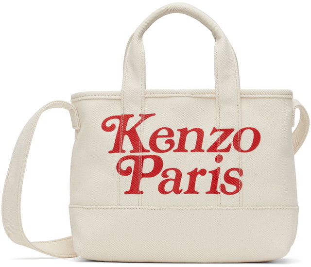 Vászontáskák KENZO Verdy x Tote Bag Fehér | FE58SA910F35