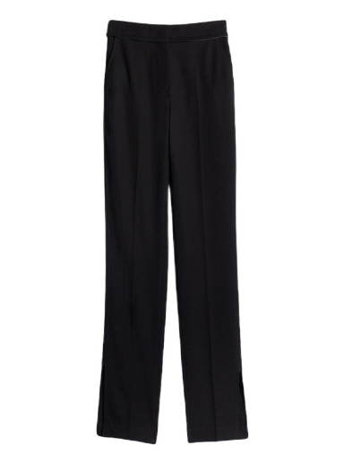 Nadrág Jacquemus Pantalon Tibau Slit Fekete | 231PA038-1333-990