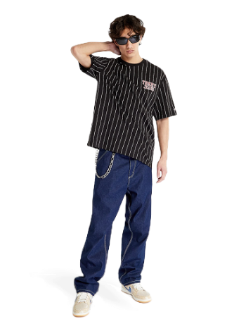 Tommy Hilfiger Oversized Pinstripe T-Shirt DM0DM16316 BDS